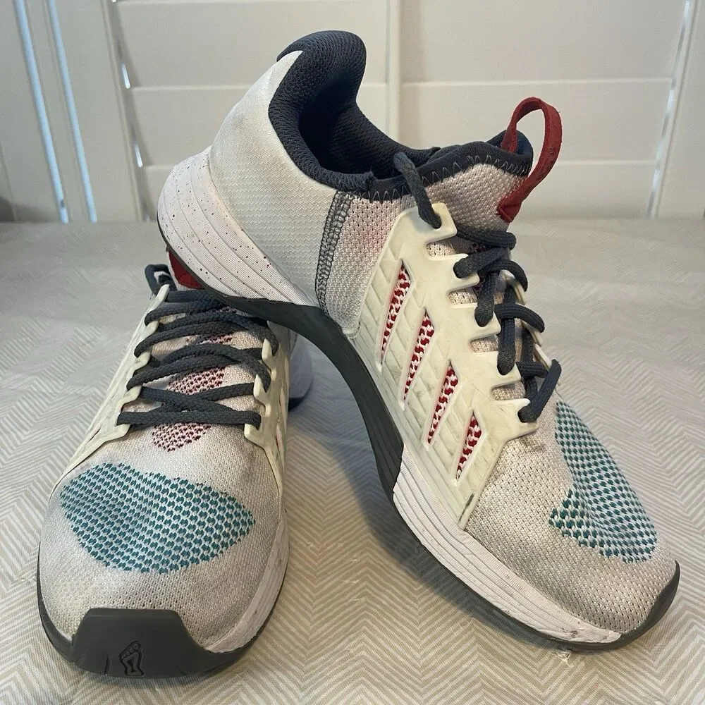 Inov8 Tennis Shoe Sneakers US M8 - W9.5 F-Lite G300 White/Gray/Muti
